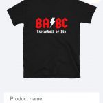 BA/BC S.O.D.Ｔシャツ